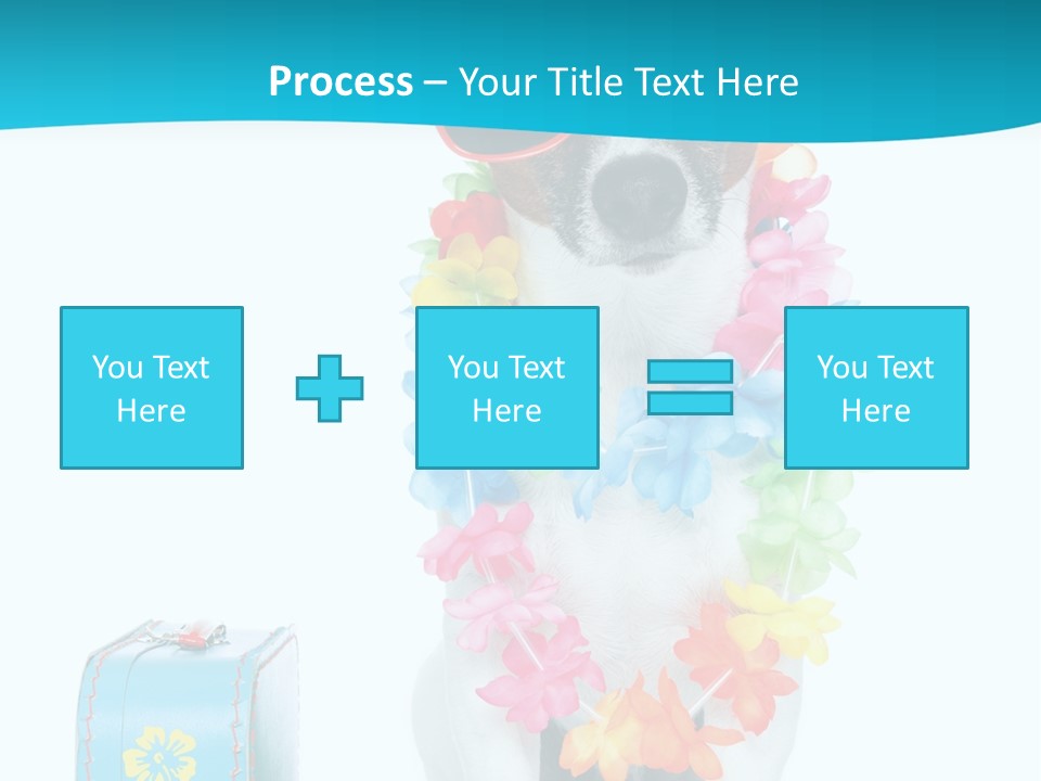 Sunglasses Merry Journey PowerPoint Template