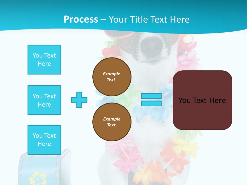 Sunglasses Merry Journey PowerPoint Template