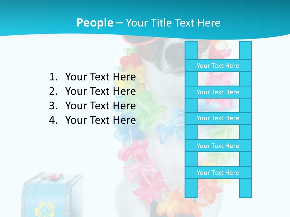 Sunglasses Merry Journey PowerPoint Template