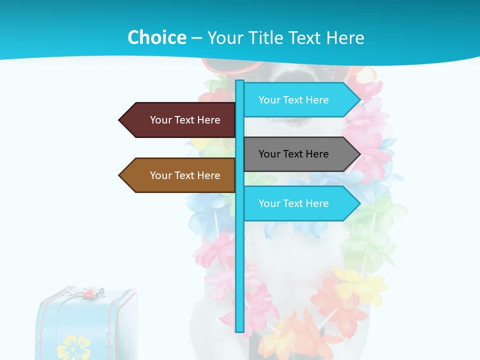 Sunglasses Merry Journey PowerPoint Template