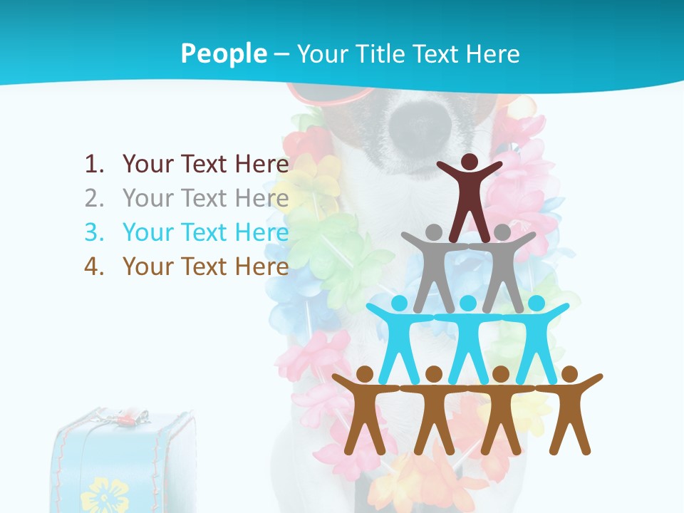 Sunglasses Merry Journey PowerPoint Template