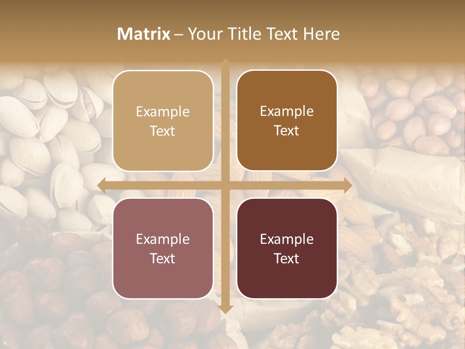 Raw Horizontal Brown PowerPoint Template