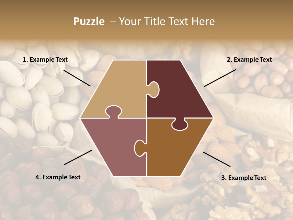 Raw Horizontal Brown PowerPoint Template