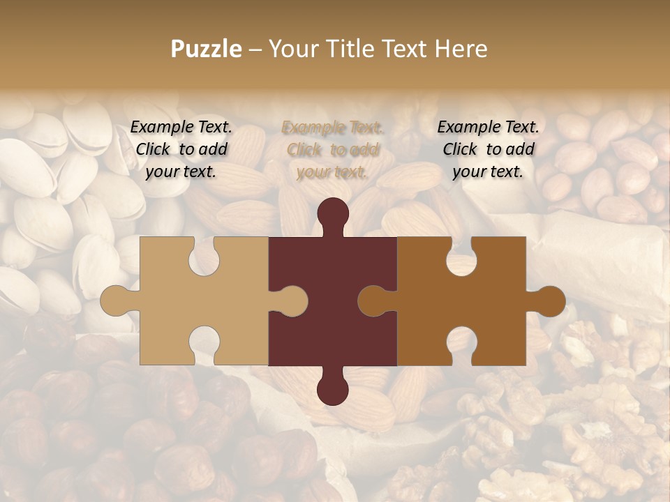 Raw Horizontal Brown PowerPoint Template