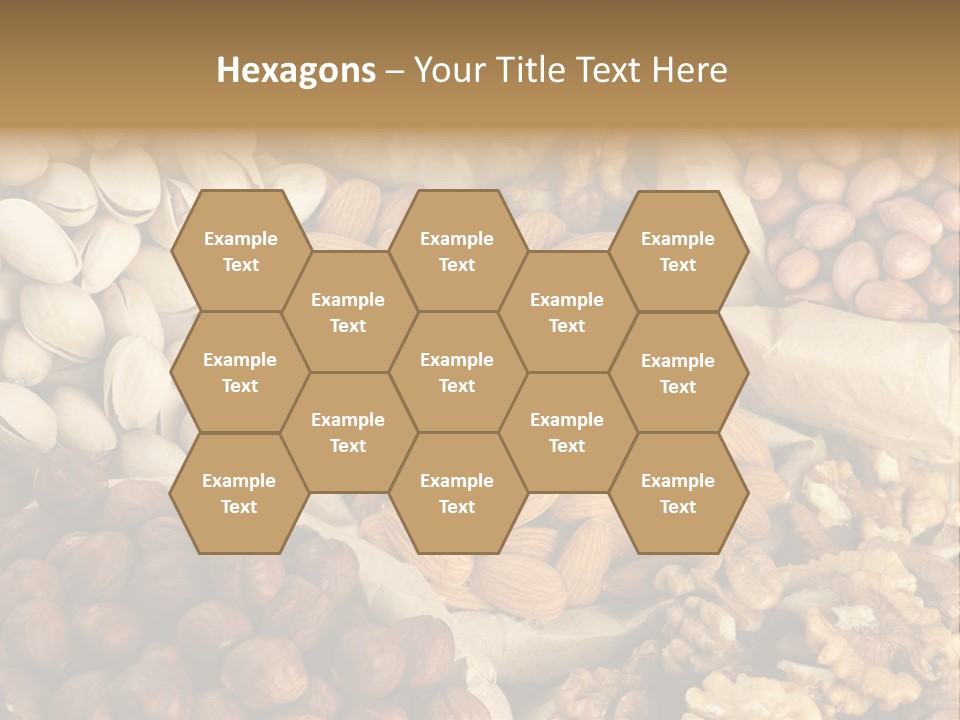 Raw Horizontal Brown PowerPoint Template