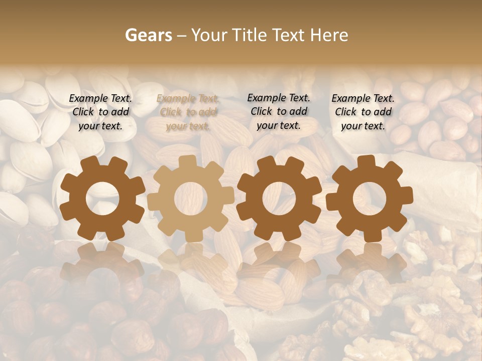 Raw Horizontal Brown PowerPoint Template