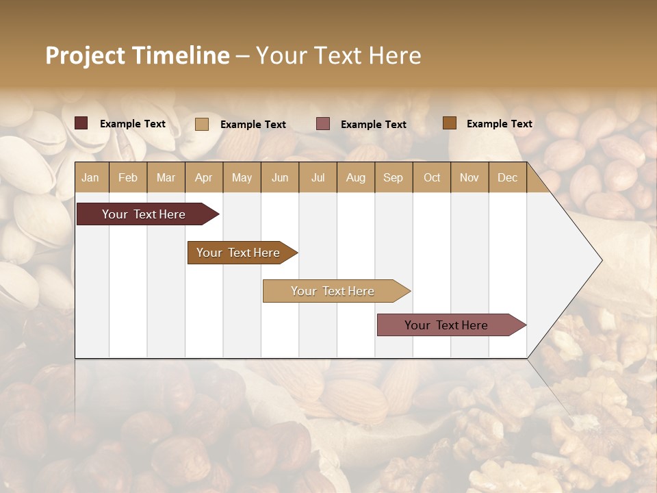 Raw Horizontal Brown PowerPoint Template