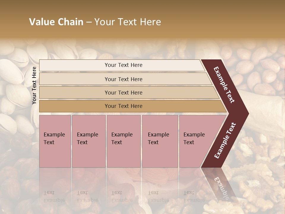 Raw Horizontal Brown PowerPoint Template