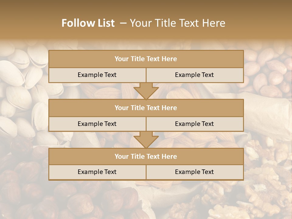Raw Horizontal Brown PowerPoint Template
