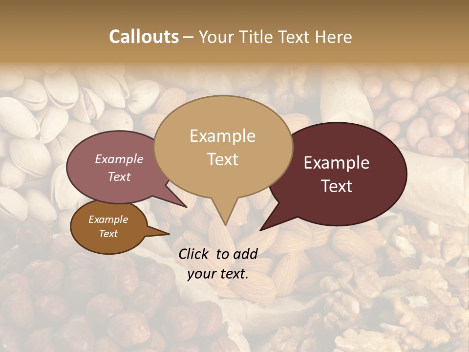 Raw Horizontal Brown PowerPoint Template