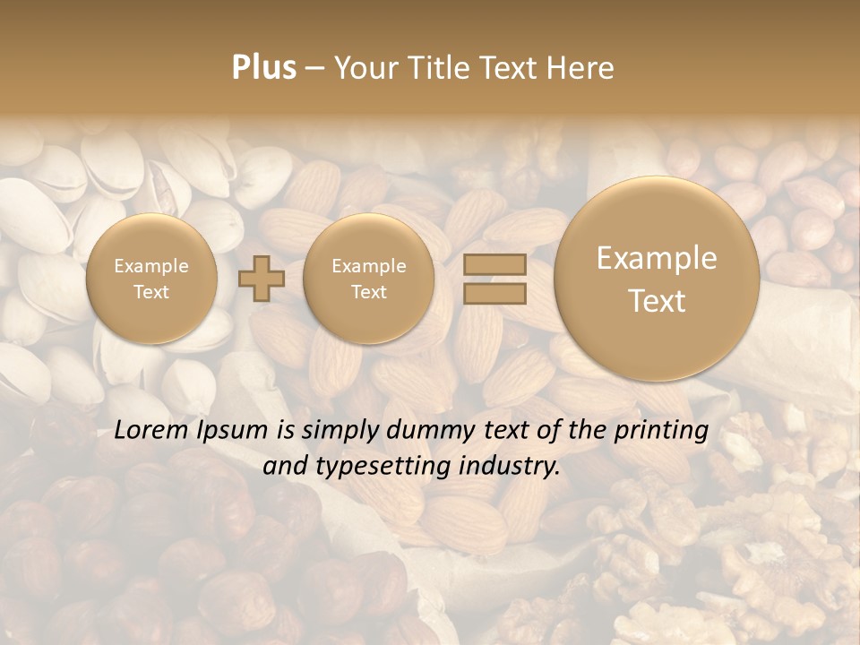 Raw Horizontal Brown PowerPoint Template