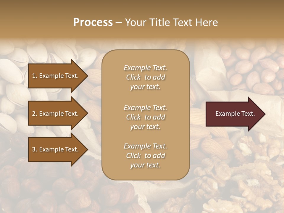 Raw Horizontal Brown PowerPoint Template