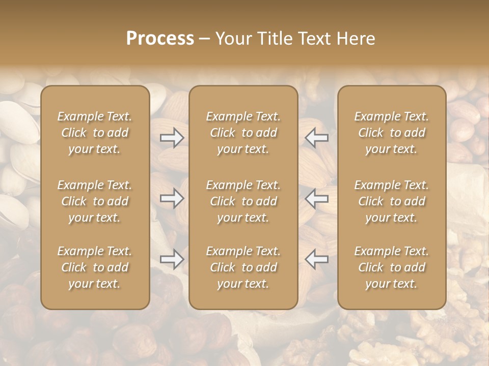 Raw Horizontal Brown PowerPoint Template