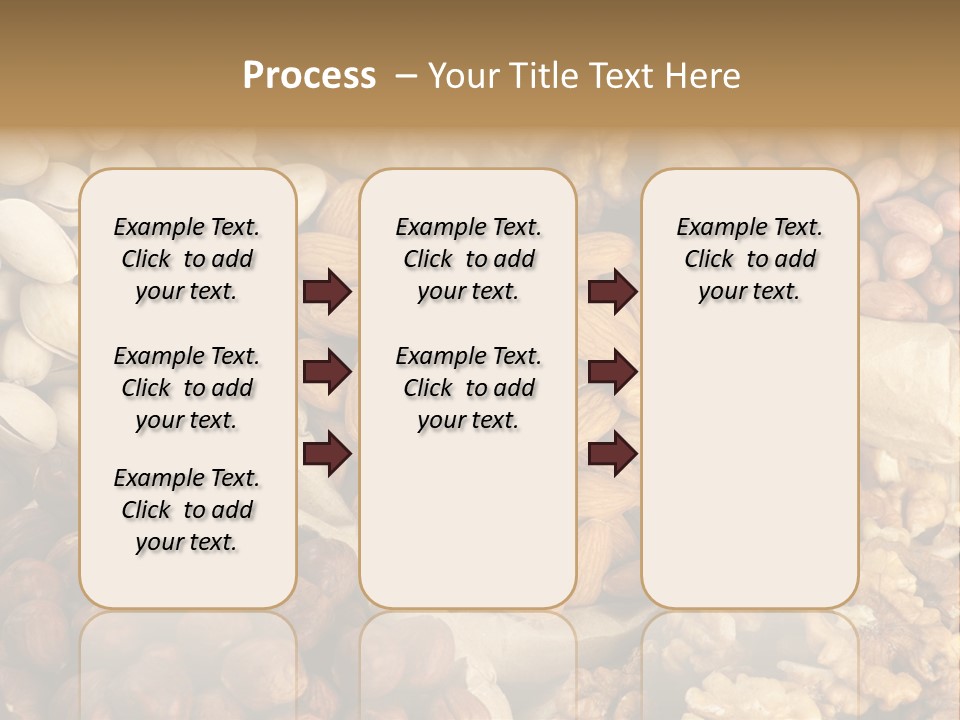 Raw Horizontal Brown PowerPoint Template