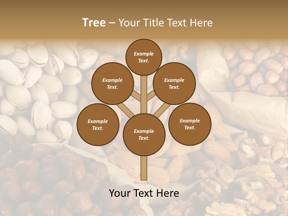 Raw Horizontal Brown PowerPoint Template