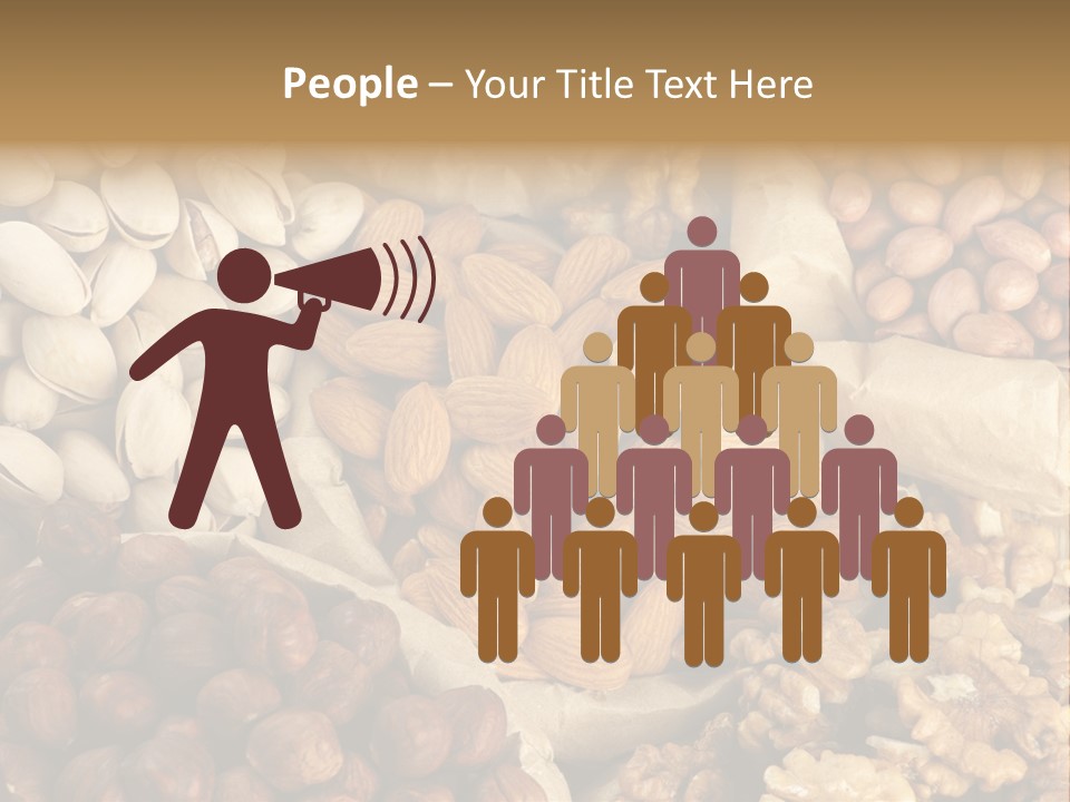 Raw Horizontal Brown PowerPoint Template