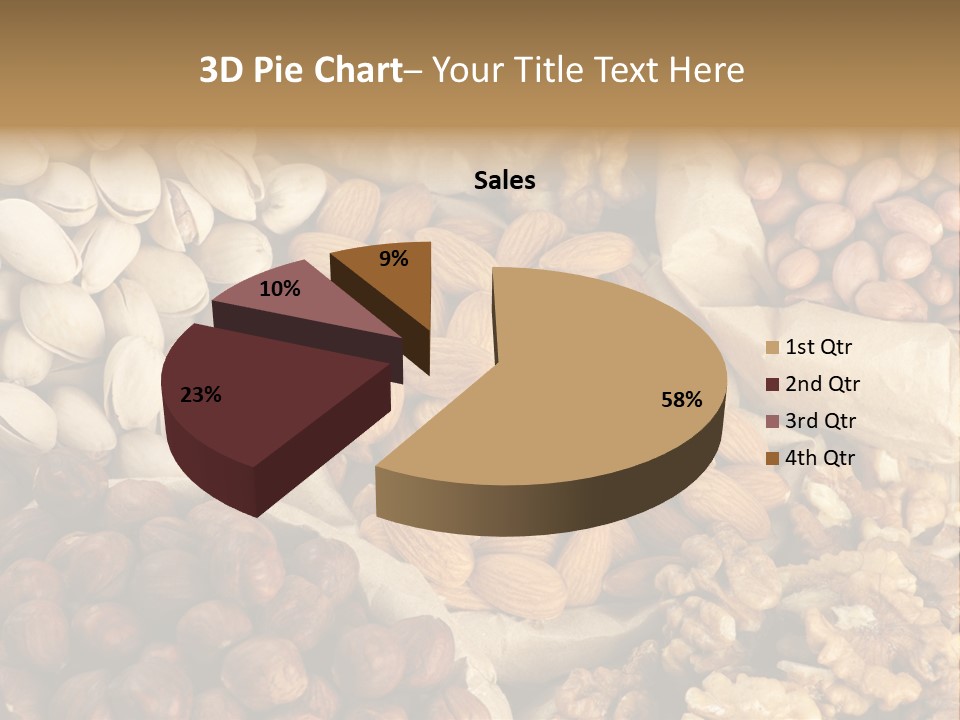 Raw Horizontal Brown PowerPoint Template