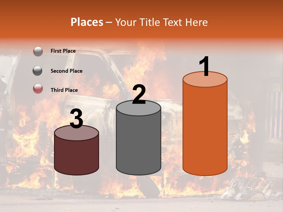 Horror Rescue Gas PowerPoint Template