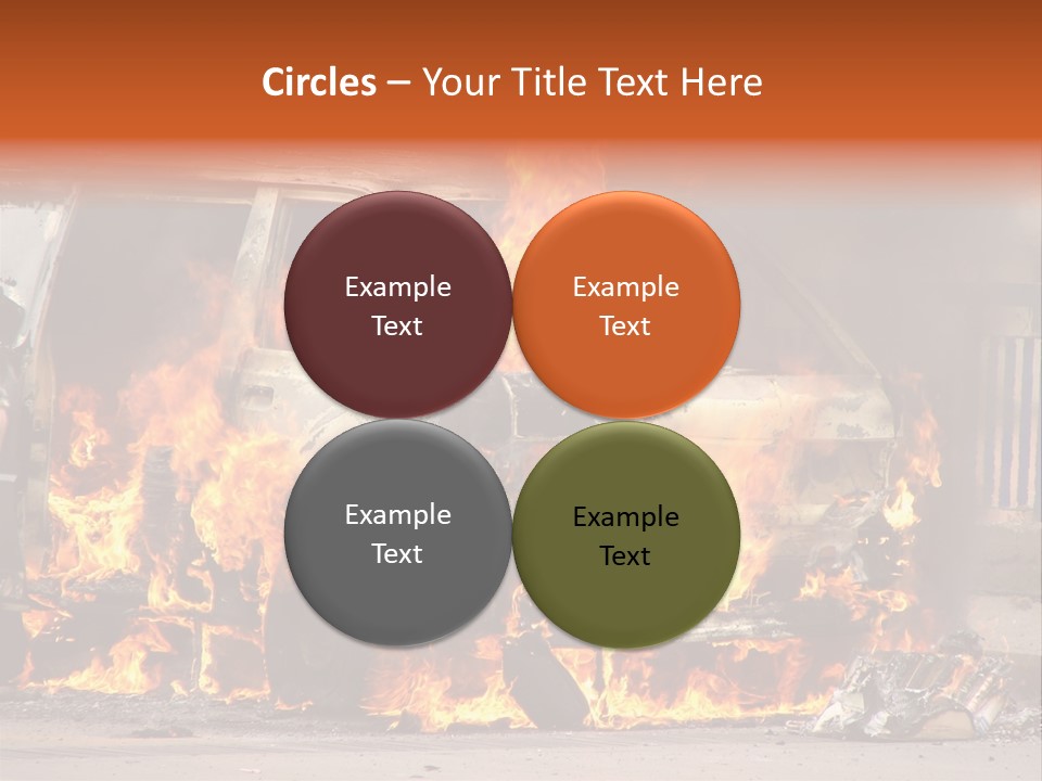 Horror Rescue Gas PowerPoint Template