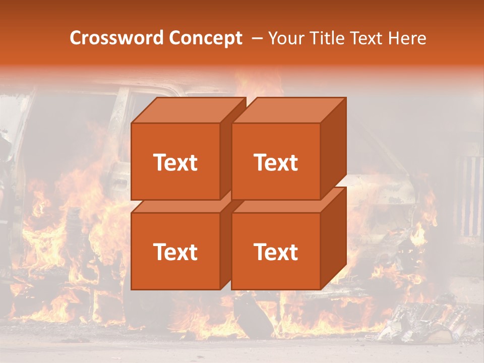 Horror Rescue Gas PowerPoint Template