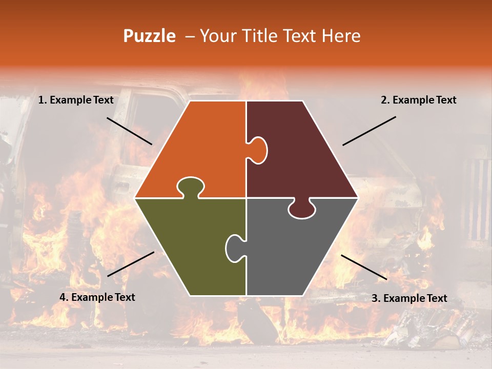 Horror Rescue Gas PowerPoint Template