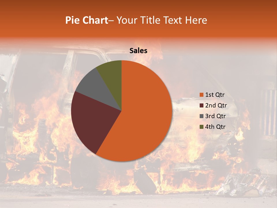 Horror Rescue Gas PowerPoint Template