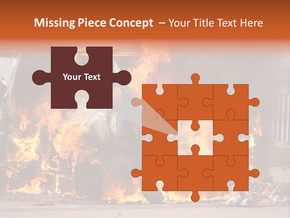 Horror Rescue Gas PowerPoint Template