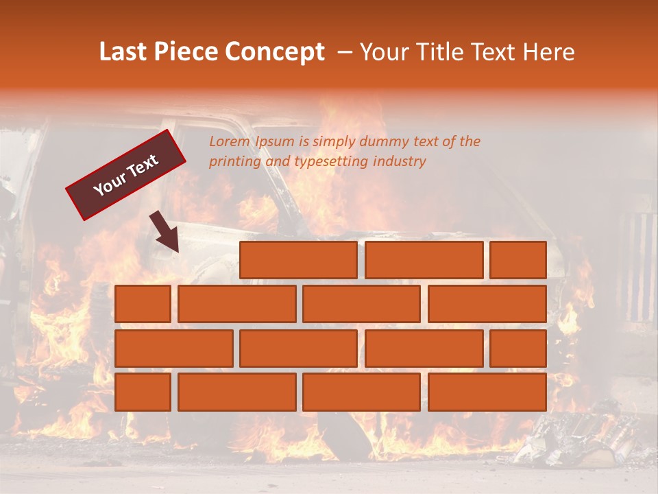 Horror Rescue Gas PowerPoint Template