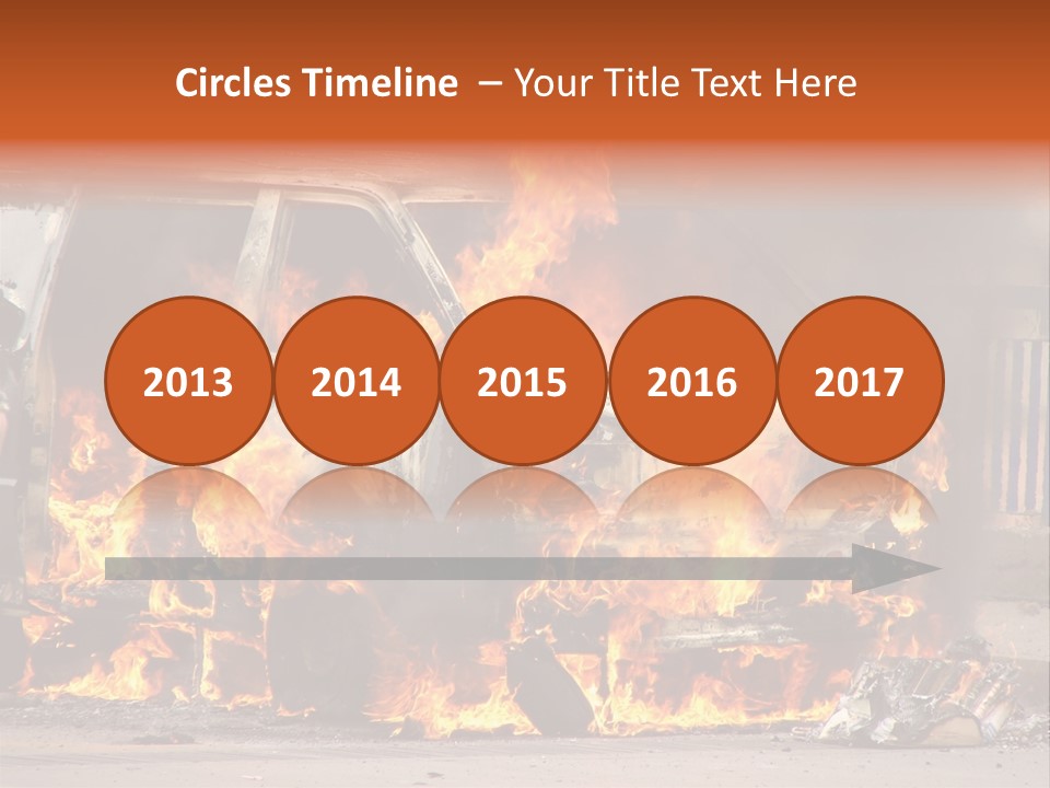 Horror Rescue Gas PowerPoint Template