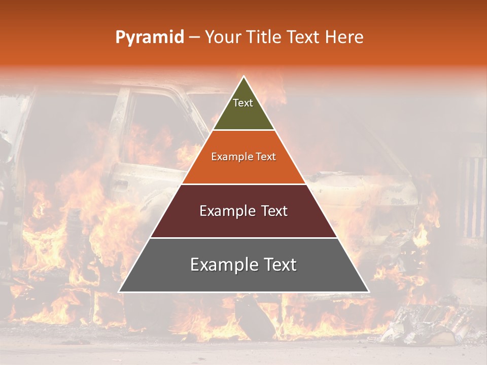 Horror Rescue Gas PowerPoint Template