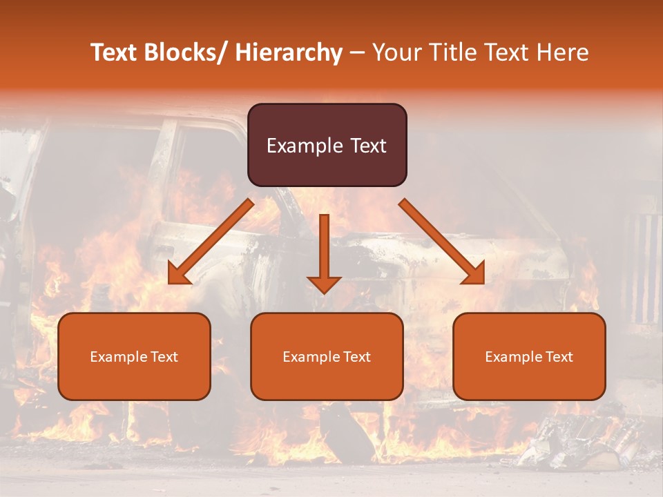 Horror Rescue Gas PowerPoint Template
