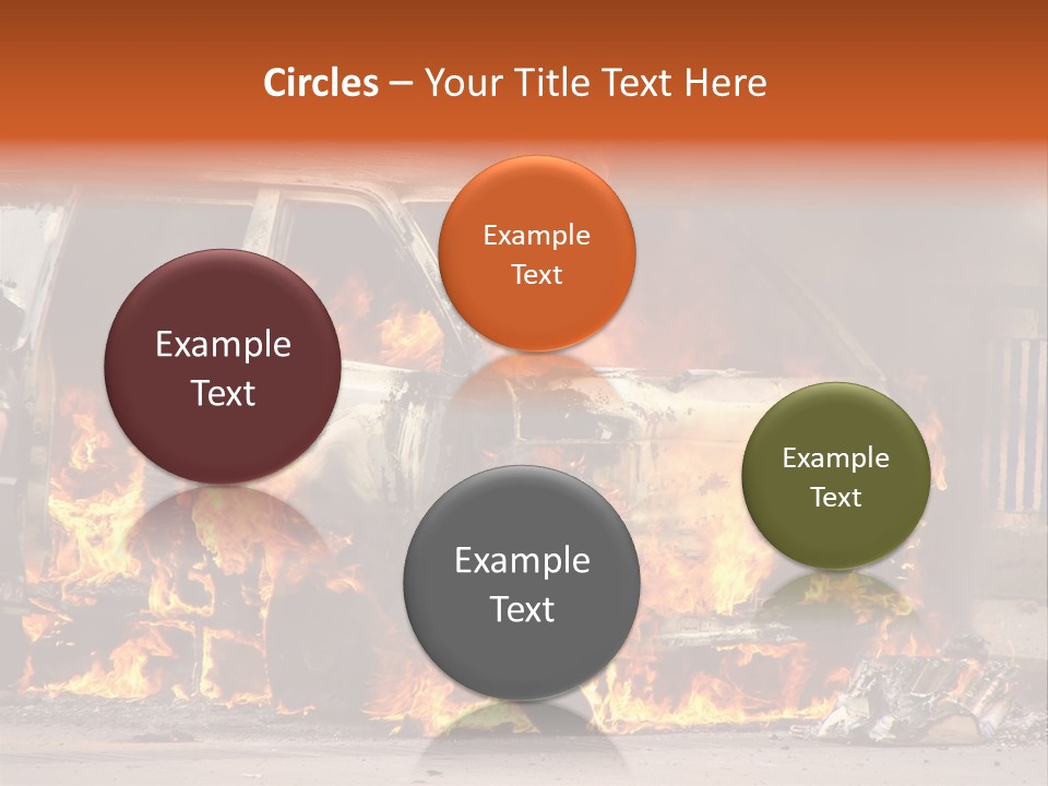 Horror Rescue Gas PowerPoint Template