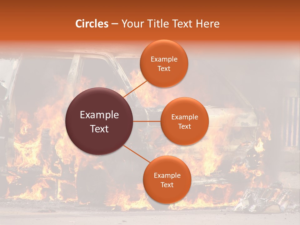Horror Rescue Gas PowerPoint Template