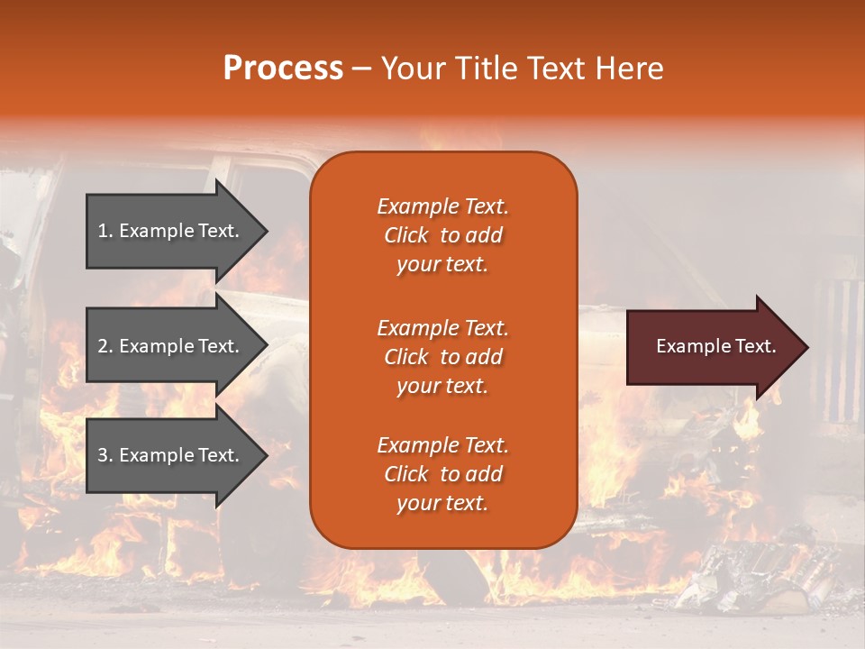 Horror Rescue Gas PowerPoint Template