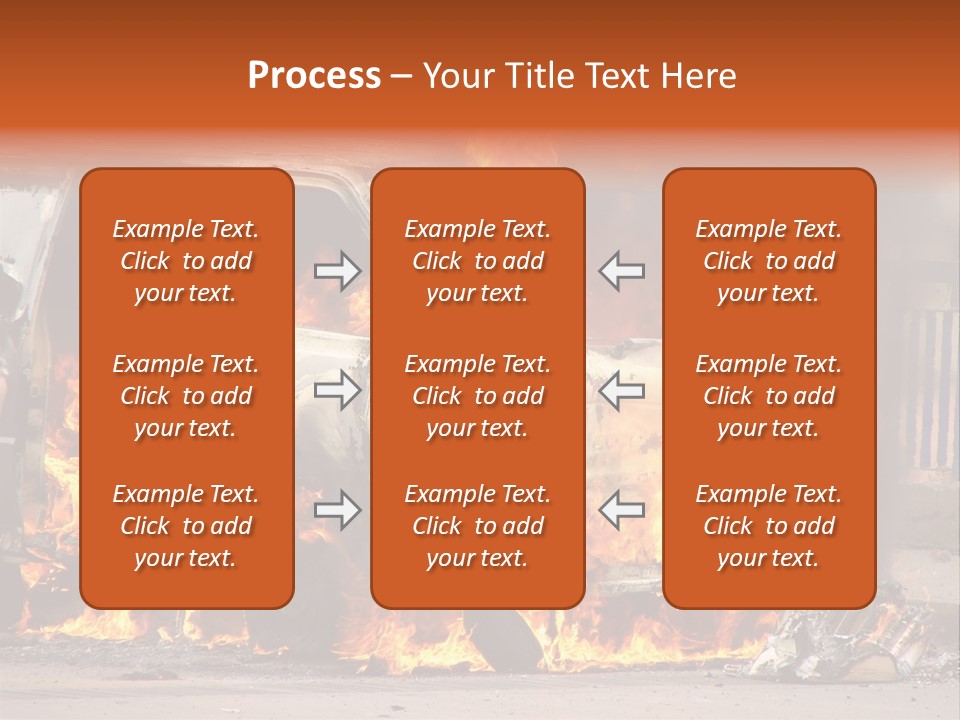 Horror Rescue Gas PowerPoint Template