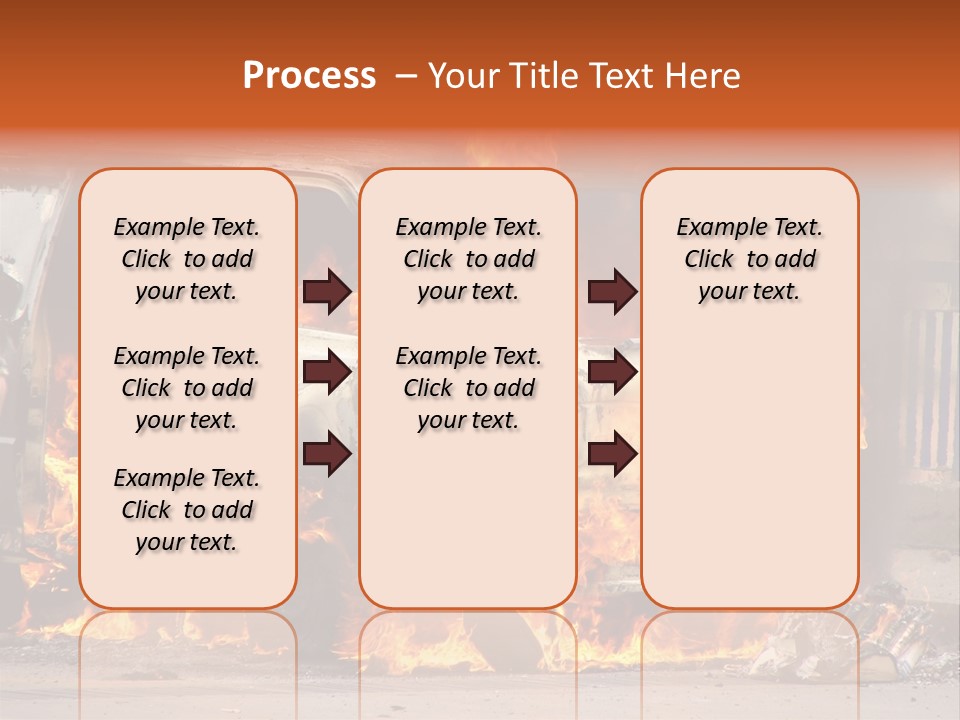 Horror Rescue Gas PowerPoint Template