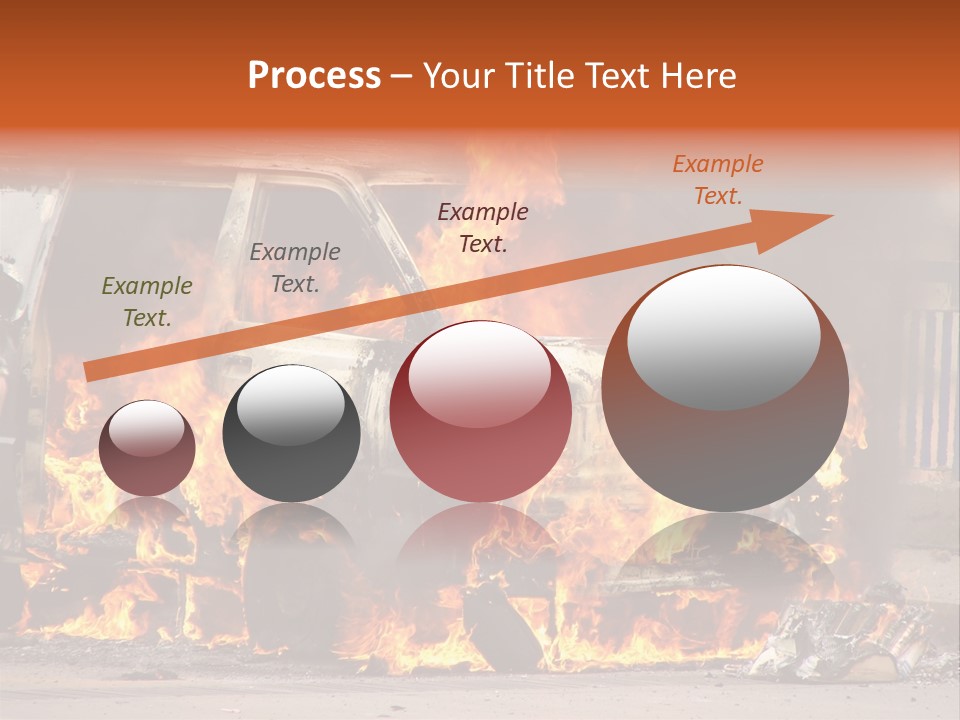 Horror Rescue Gas PowerPoint Template