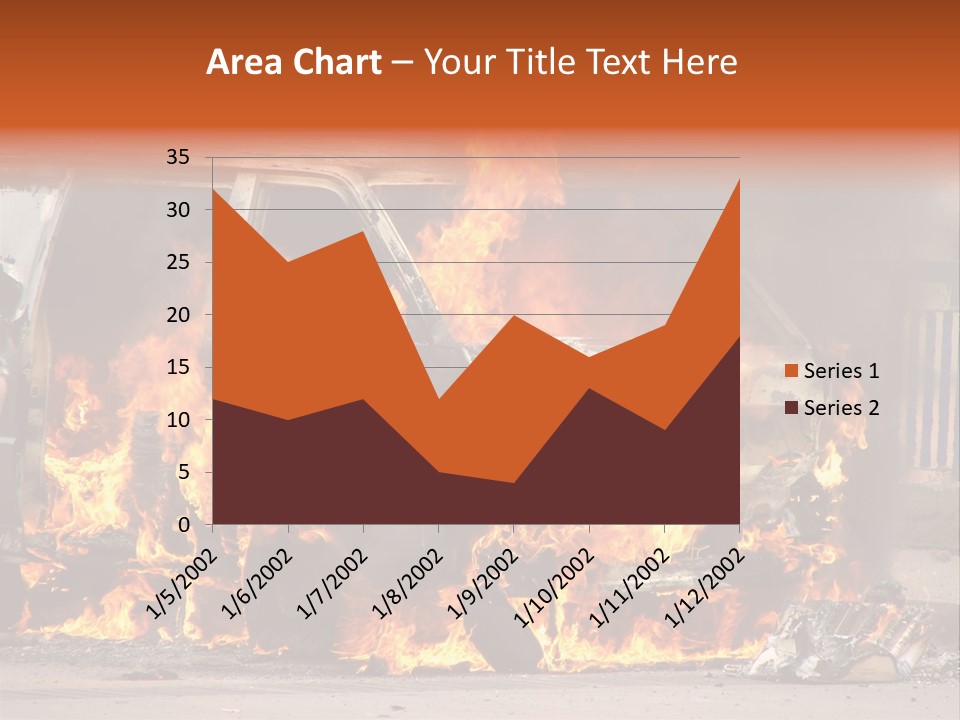 Horror Rescue Gas PowerPoint Template