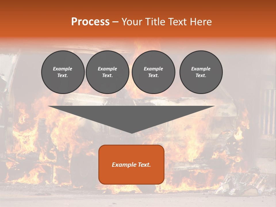 Horror Rescue Gas PowerPoint Template