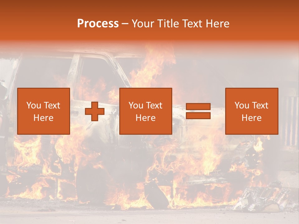 Horror Rescue Gas PowerPoint Template