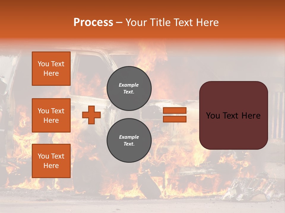 Horror Rescue Gas PowerPoint Template