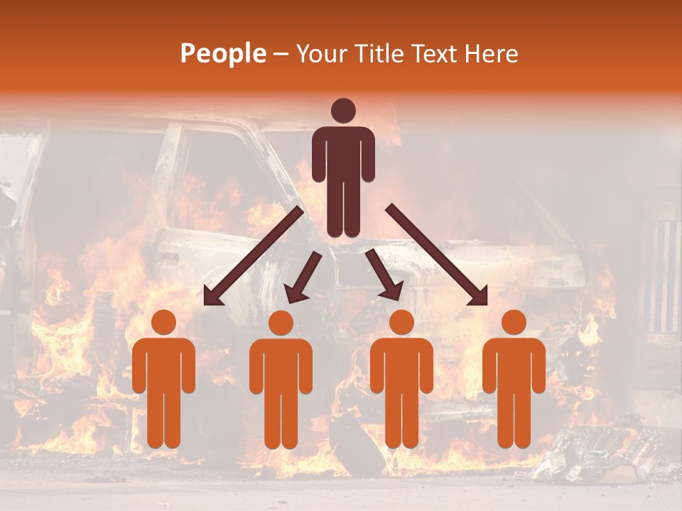 Horror Rescue Gas PowerPoint Template