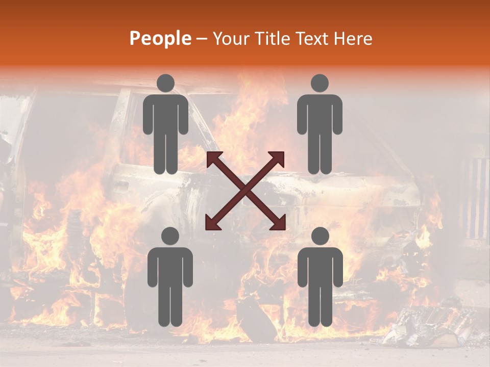 Horror Rescue Gas PowerPoint Template