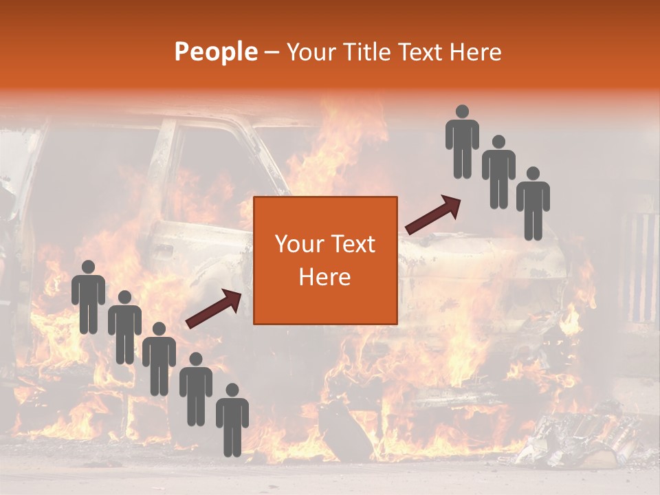 Horror Rescue Gas PowerPoint Template