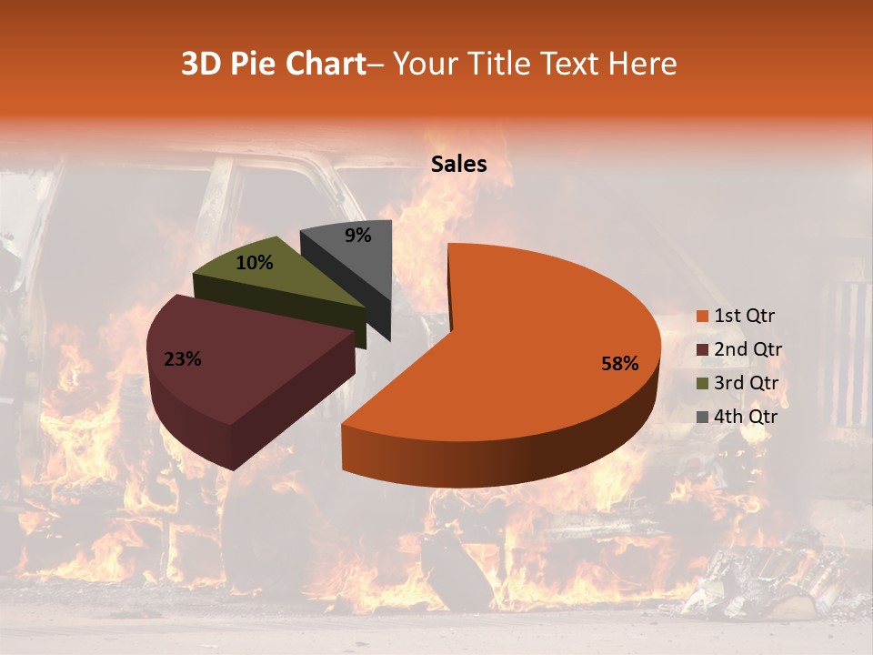 Horror Rescue Gas PowerPoint Template