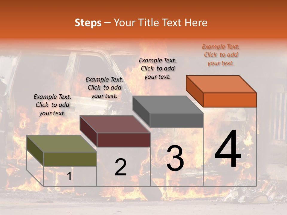 Horror Rescue Gas PowerPoint Template