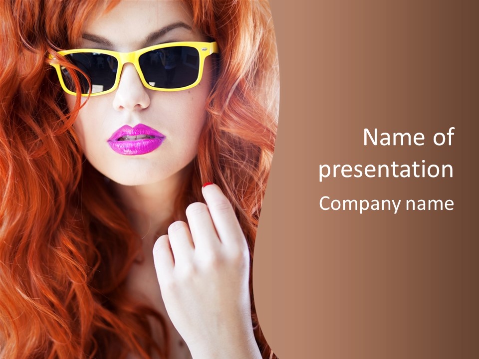 Ginger  One PowerPoint Template