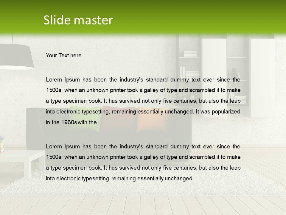 Floor Interior Minimalist PowerPoint Template
