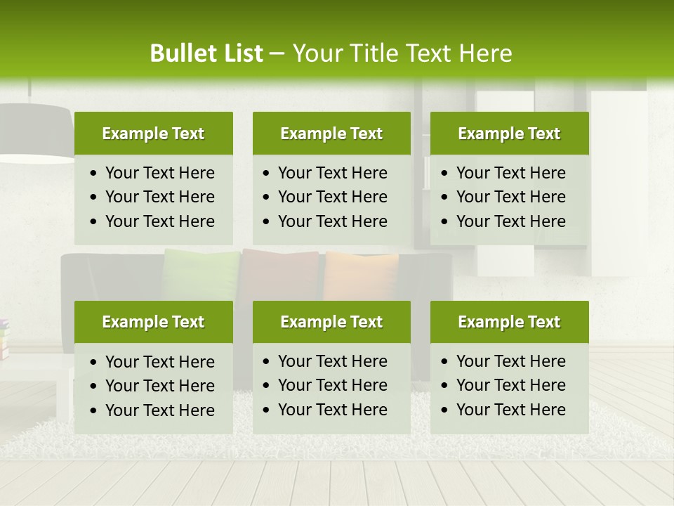 Floor Interior Minimalist PowerPoint Template