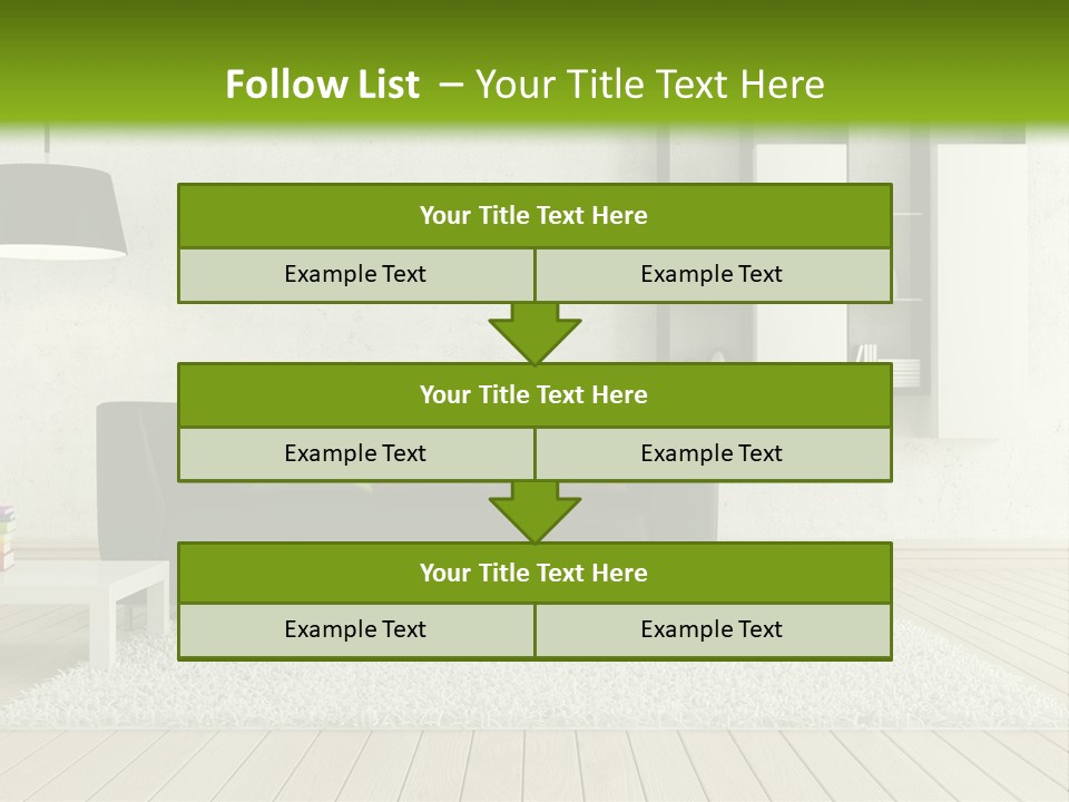 Floor Interior Minimalist PowerPoint Template